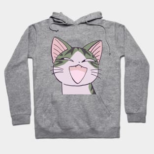 I draw pink pastel cheeky happy chi the kitten meme 3 / Chi's sweet home Hoodie